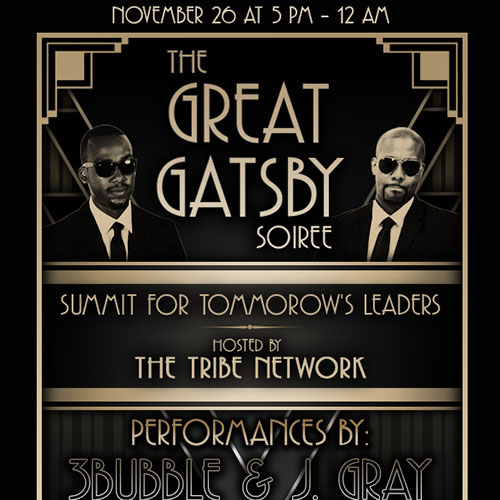 Great Gatsby Soiree (Event Flyer)