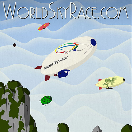 World Sky Race (Destination Poster)